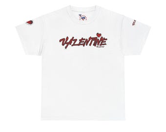 Valentine Graphic T-Shirt: Unisex Heavy Cotton Tee