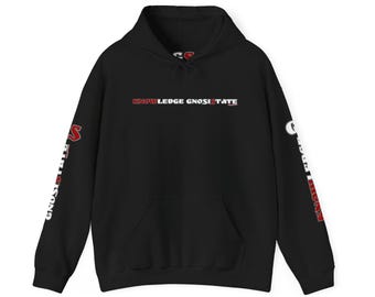 Gnosistate Knowledge Hoodie: Unisex Cotton-Blend Sweatshirt