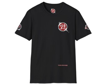Snake Sword T-Shirt: China Style Fantasy Art Tee