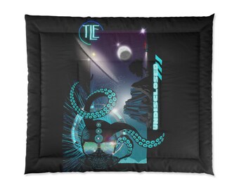 Mysterious Octopus Polyester Comforter Blanket