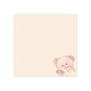 Cute Bear Notepads, Adorable Sticky Notes for Kids, Baby Shower Gift, Planner Supplies, Cute Office Accessories, Unique