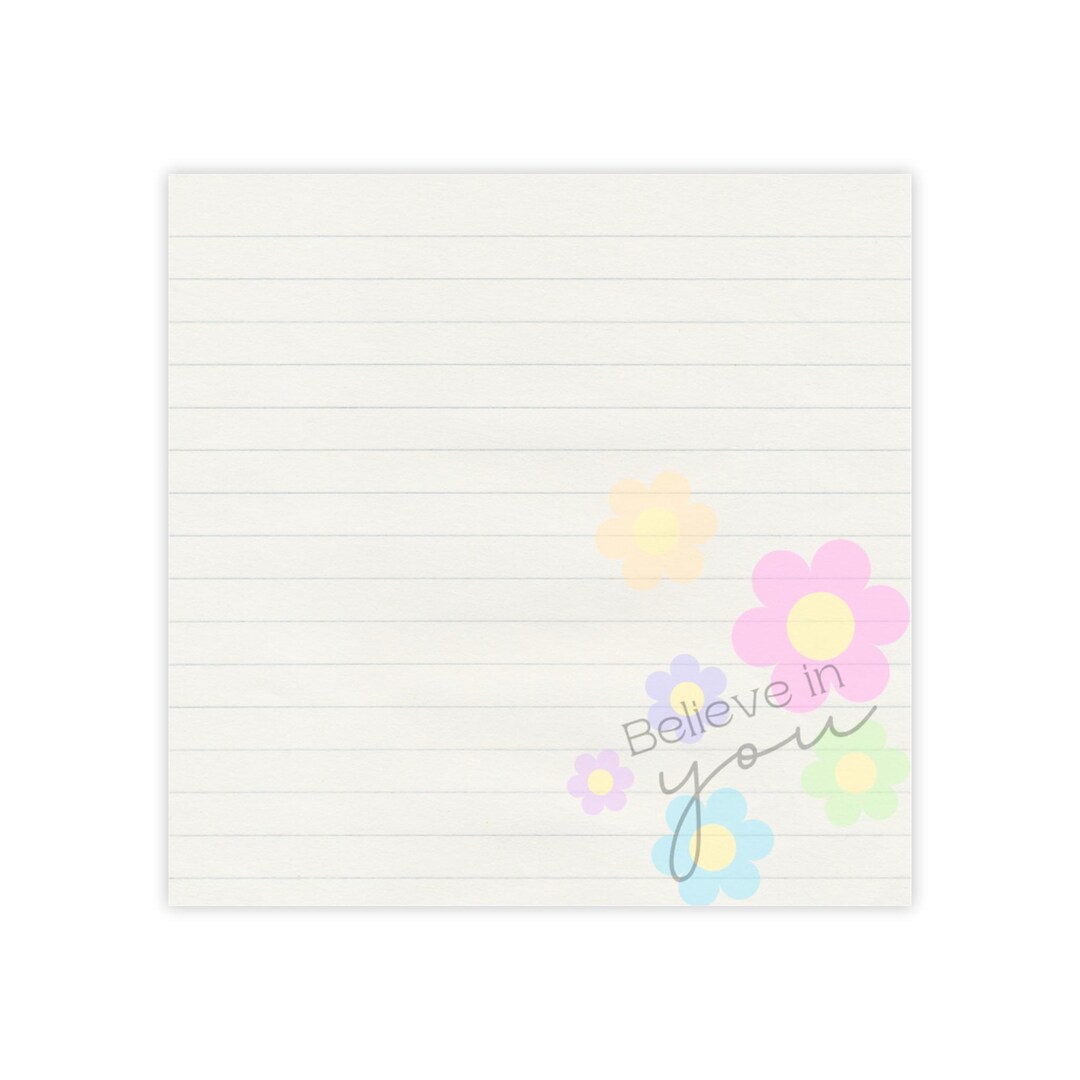 Believe in You Inspirational Post-it® Note Pads, Motivational Reminders ...