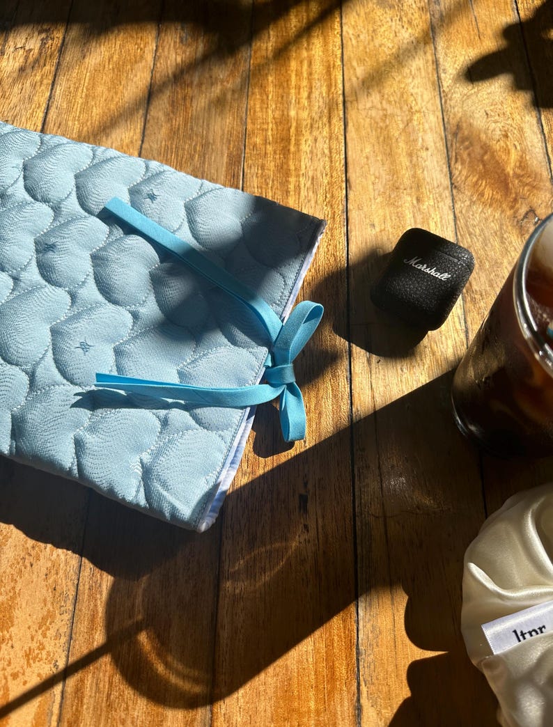 Quilted Book Pouch