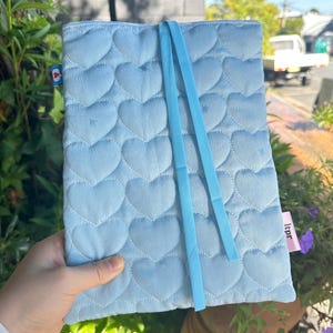 Quilted Book Pouch