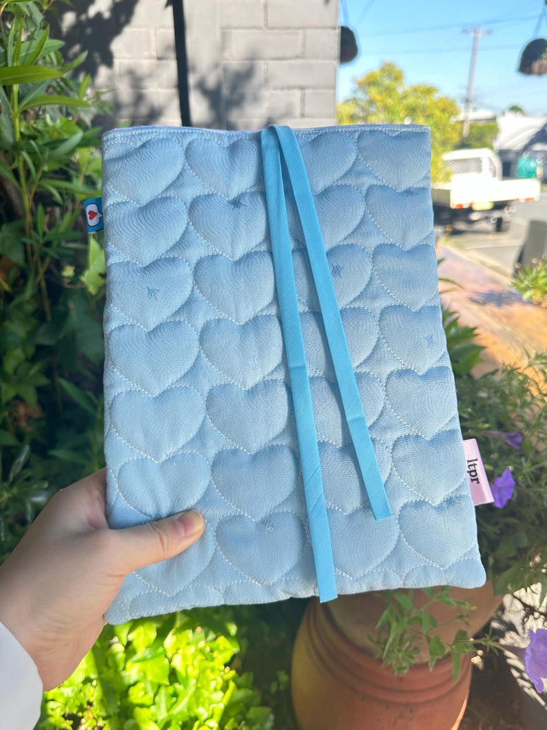 Quilted Book Pouch