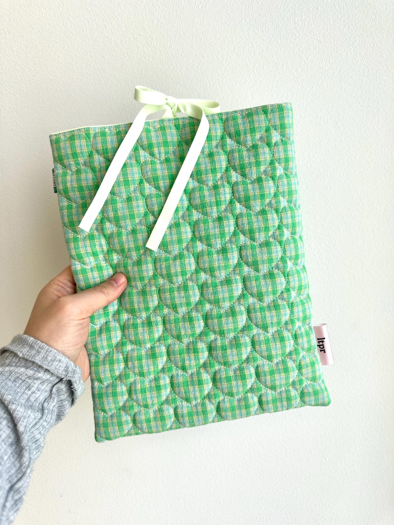 Quilted Book Pouch