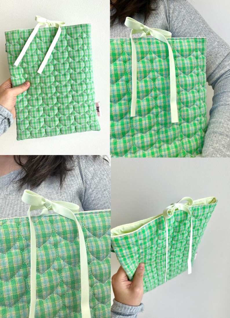 Quilted Book Pouch