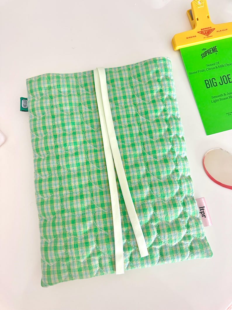 Quilted Book Pouch
