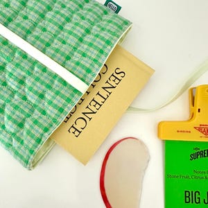 Quilted Book Pouch