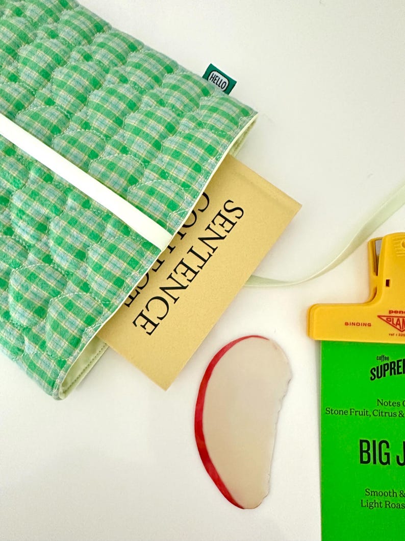 Quilted Book Pouch