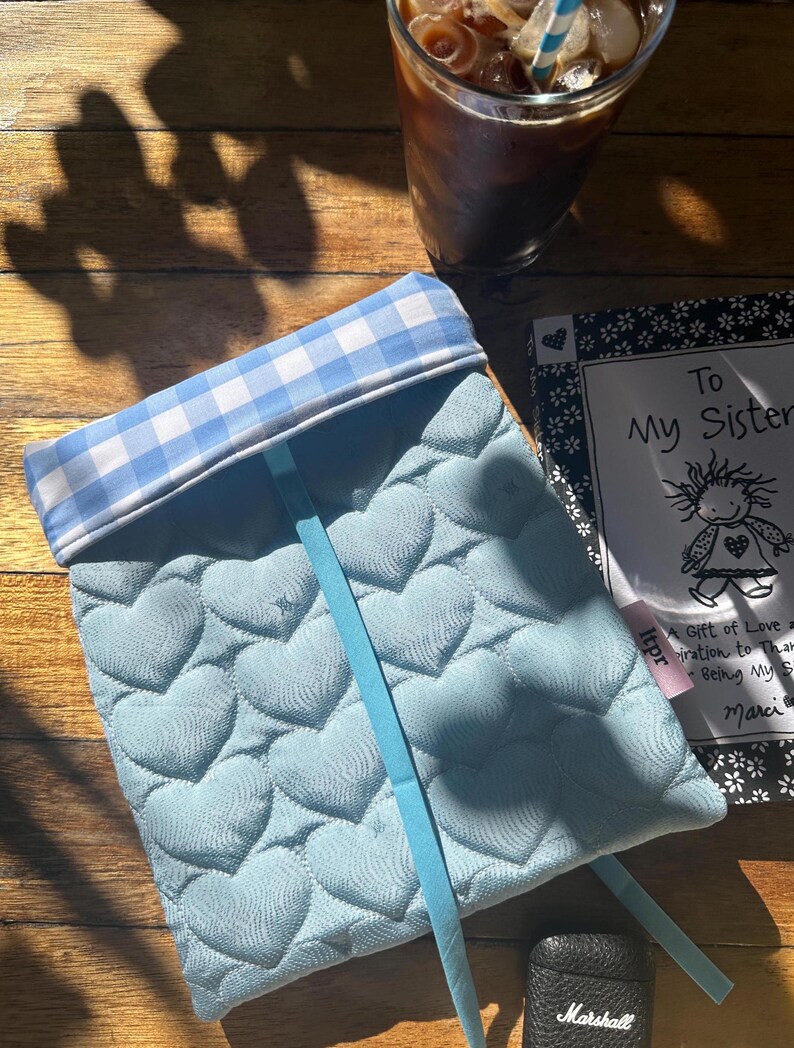 Quilted Book Pouch