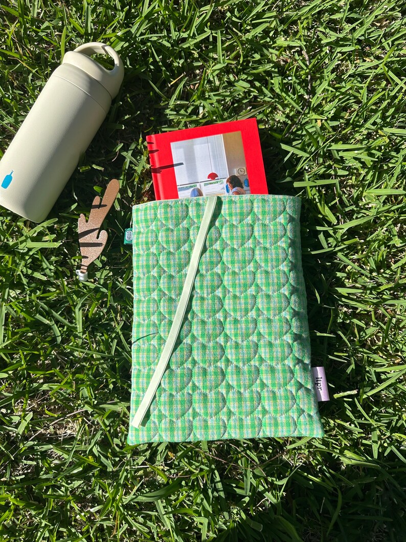 Quilted Book Pouch
