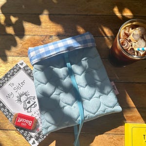 Quilted Book Pouch