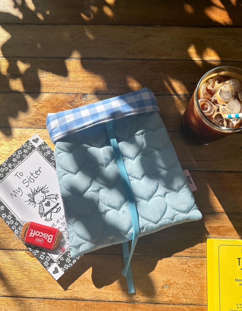 Quilted Book Pouch