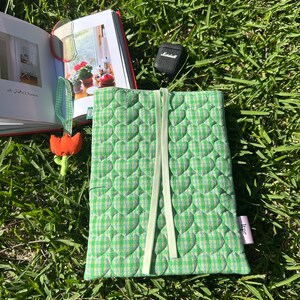 Quilted Book Pouch