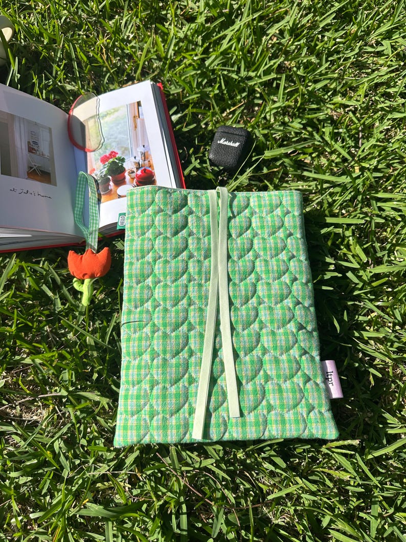 Quilted Book Pouch