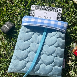 Quilted Book Pouch