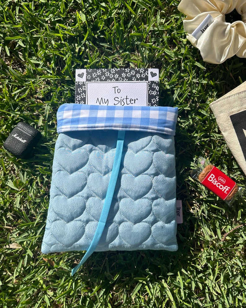 Quilted Book Pouch