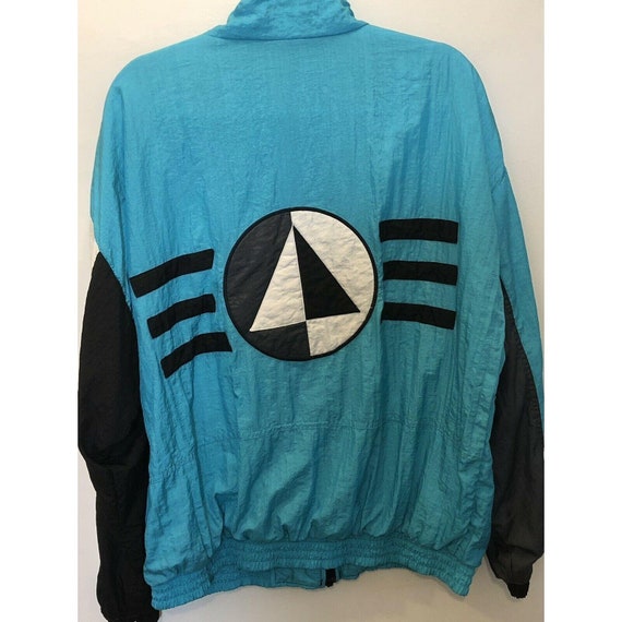 Vintage Mens M 80s Windbreaker Jacket Le Coq Spor… - image 4