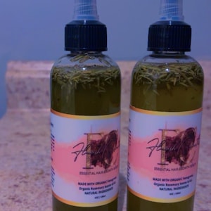 Fenugreek and rosemary infused hair growth oil