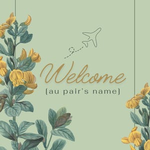 Au Pair ハンドブック テンプレート [役立つコンテンツがすでに追加されています!]
