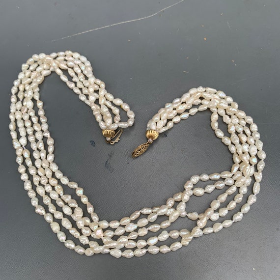 Torsade pearl necklace online