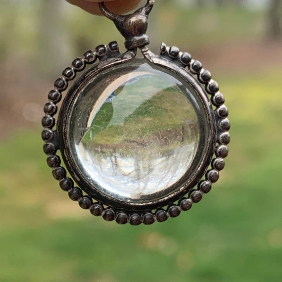Antique Pools of Light Fob , Charm , Pendant Neckl