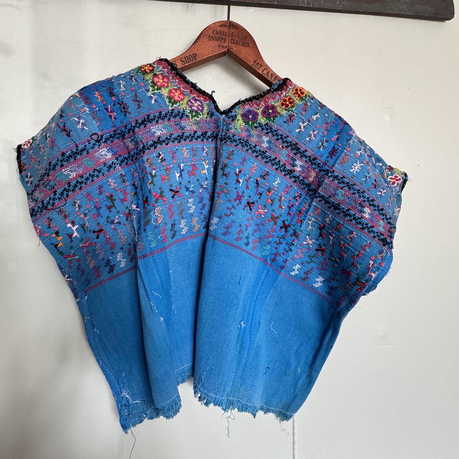 コレクター向け古い手織りのウイピル・サン・ルーカス・トリマン