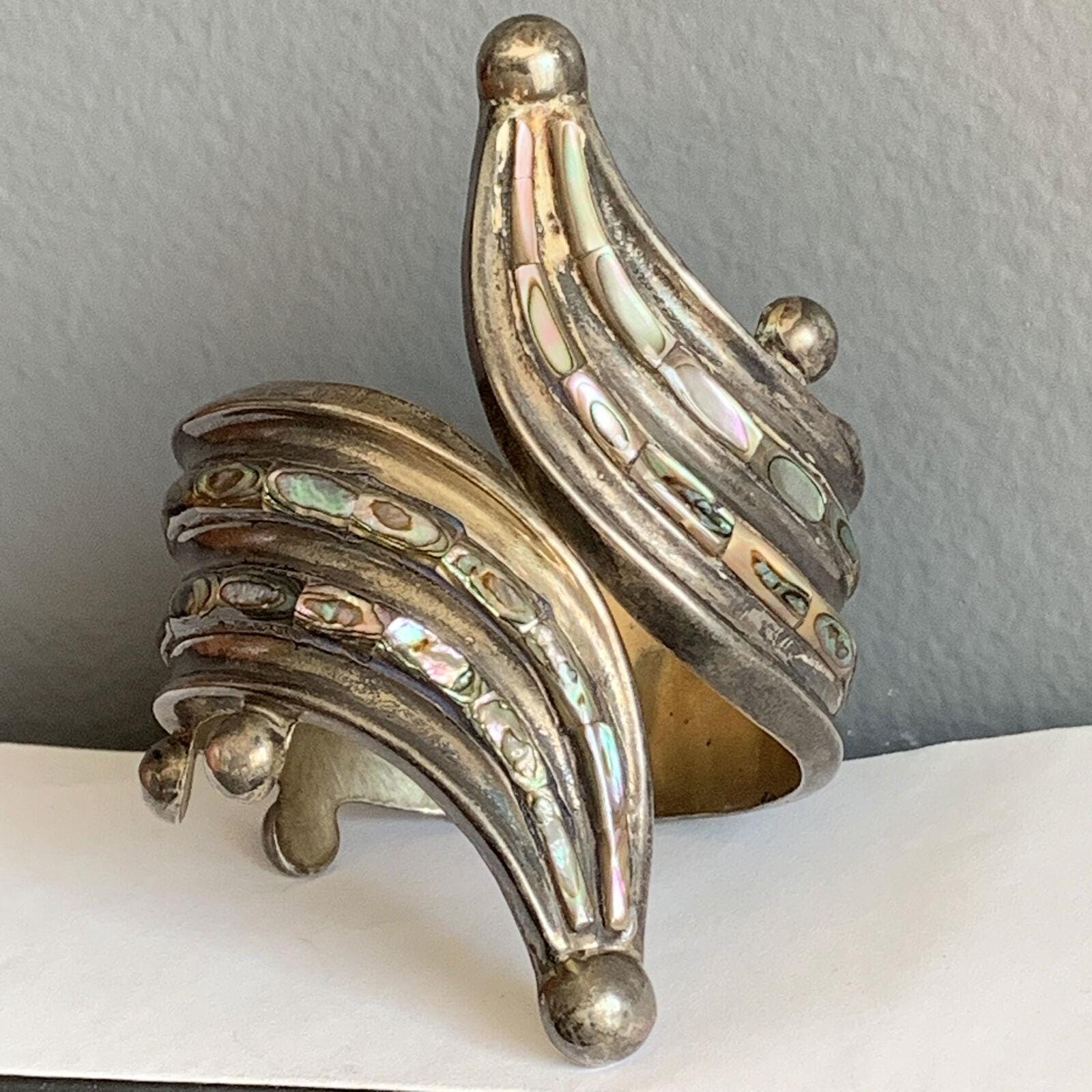 ヴィンテージ タスコ メキシカン メキシコ ヒンジ付きブレスレット