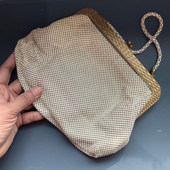 Early Whiting & Davis Enameled Mesh Purse . Inclu… - image 8