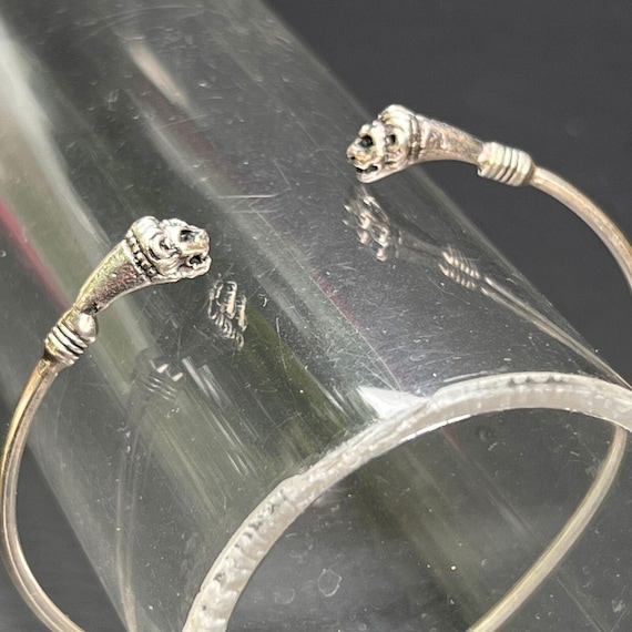 Lion bangle bracelet - Gem