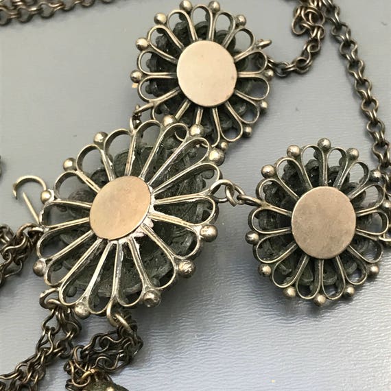 Art Deco  Necklace . Filigree  .  Middle Eastern … - image 9