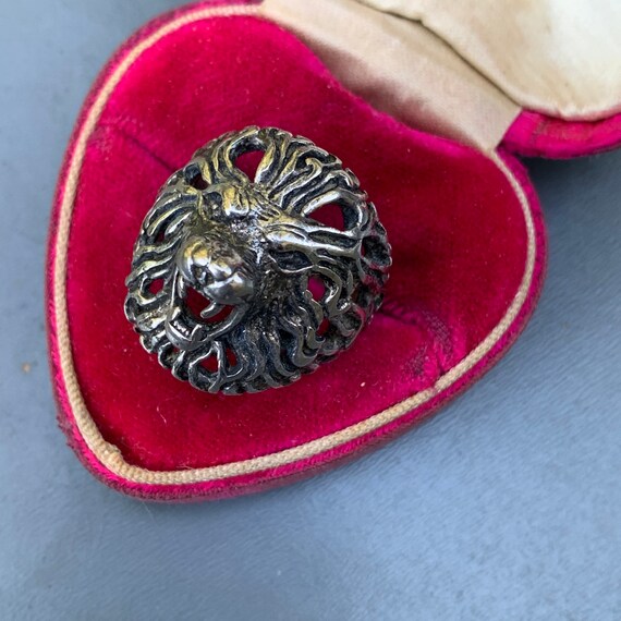 Vintage Victorian revival Detailed Sterling Silver L… Gem