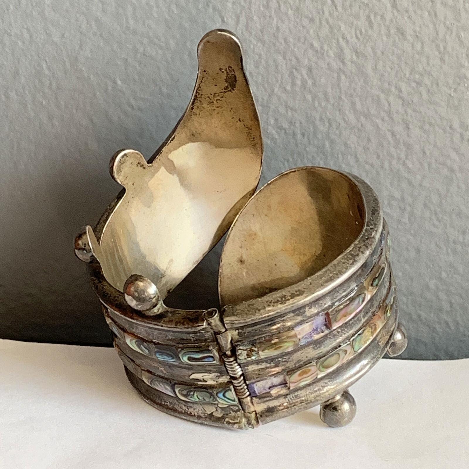 ヴィンテージ タスコ メキシカン メキシコ ヒンジ付きブレスレット