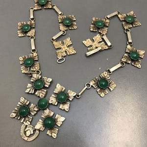 Vintage Pendant Necklace . Italy Italian Jewelry