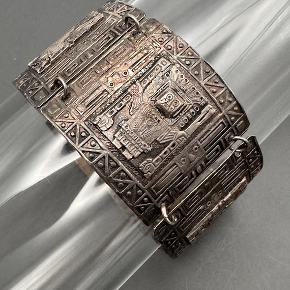 925 Sterling Silver Bracelet Bangle Peruvian Silver Jewelry - Etsy