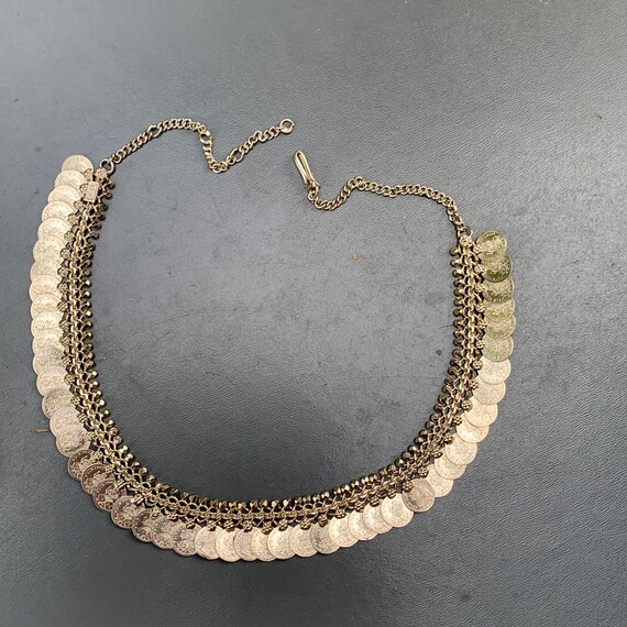 Vintage Victorian  Revival Necklace . Sterling  S… - image 4
