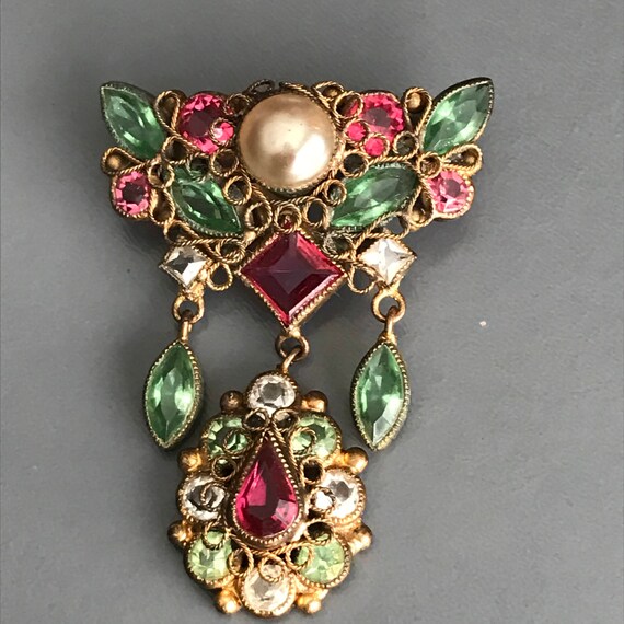 Early Vintage Original By Roberts Pendant . Pin . Brooch . | Etsy