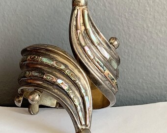 ビンテージ シルバー925 バングル MEXICO刻印 バングル タスコ 重厚 ビンテージ シルバー925 バングル MEXICO刻印 バングル タスコ 重厚