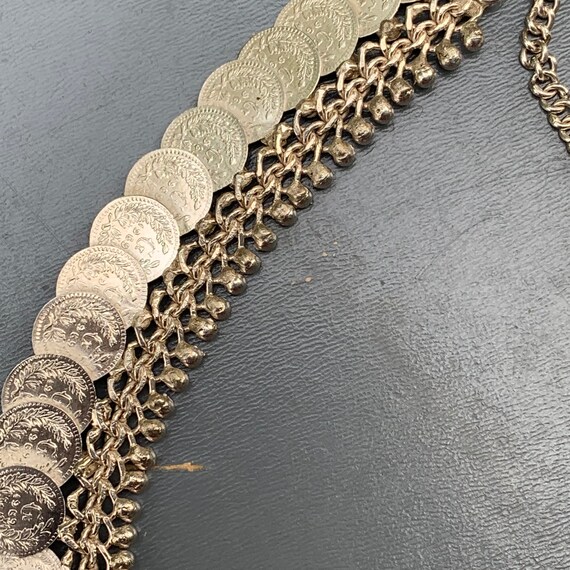 Vintage Victorian  Revival Necklace . Sterling  S… - image 7