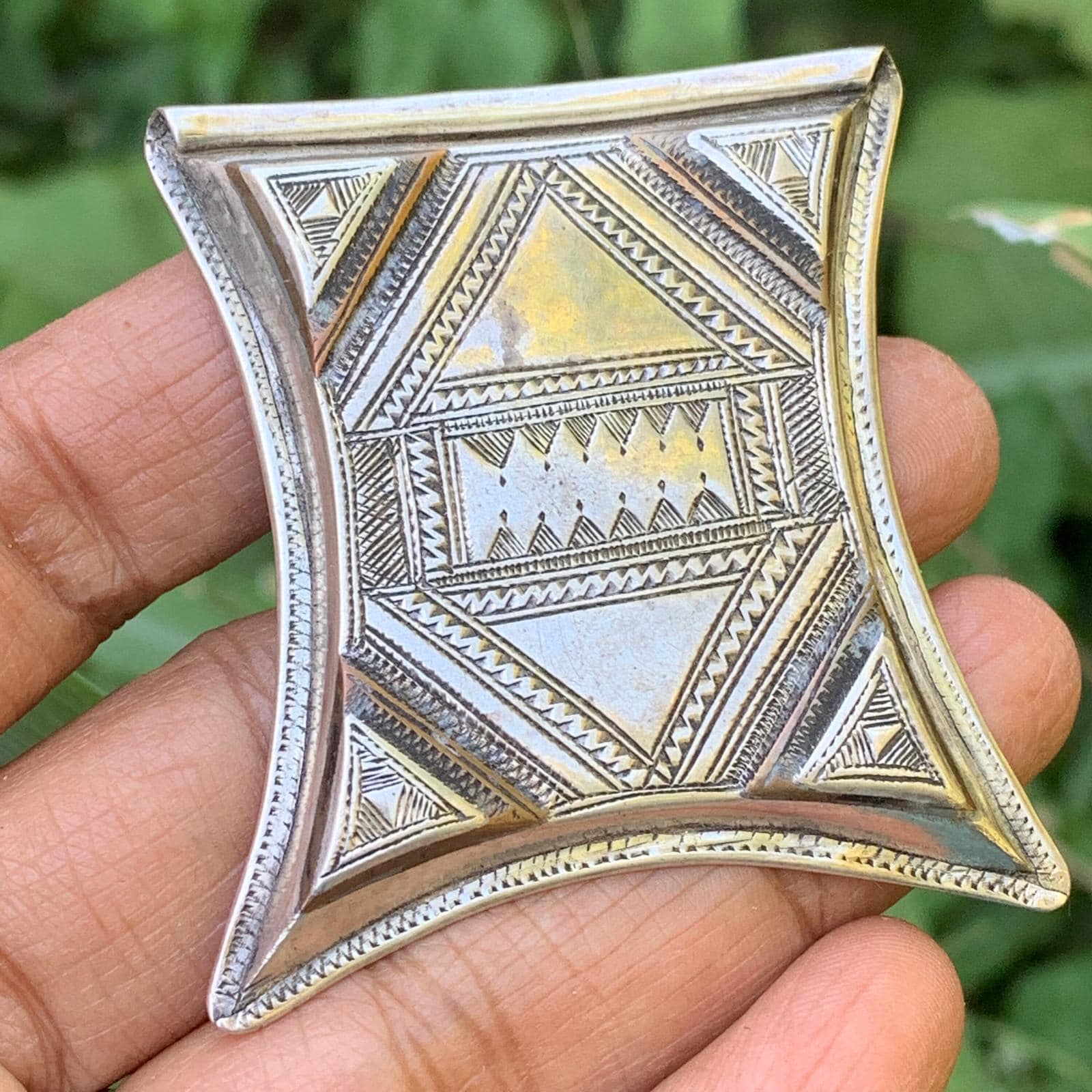 Old Tuareg African Silver Amulet Pendant . Old Tuareg Jewelry - Etsy