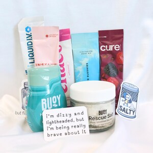 Hydration Samples for POTS Mothers Day POTS Syndrome Self Care Box Thoughtful Chronic Illness Flare Day Gift Idea for Spoonie Electrolyte