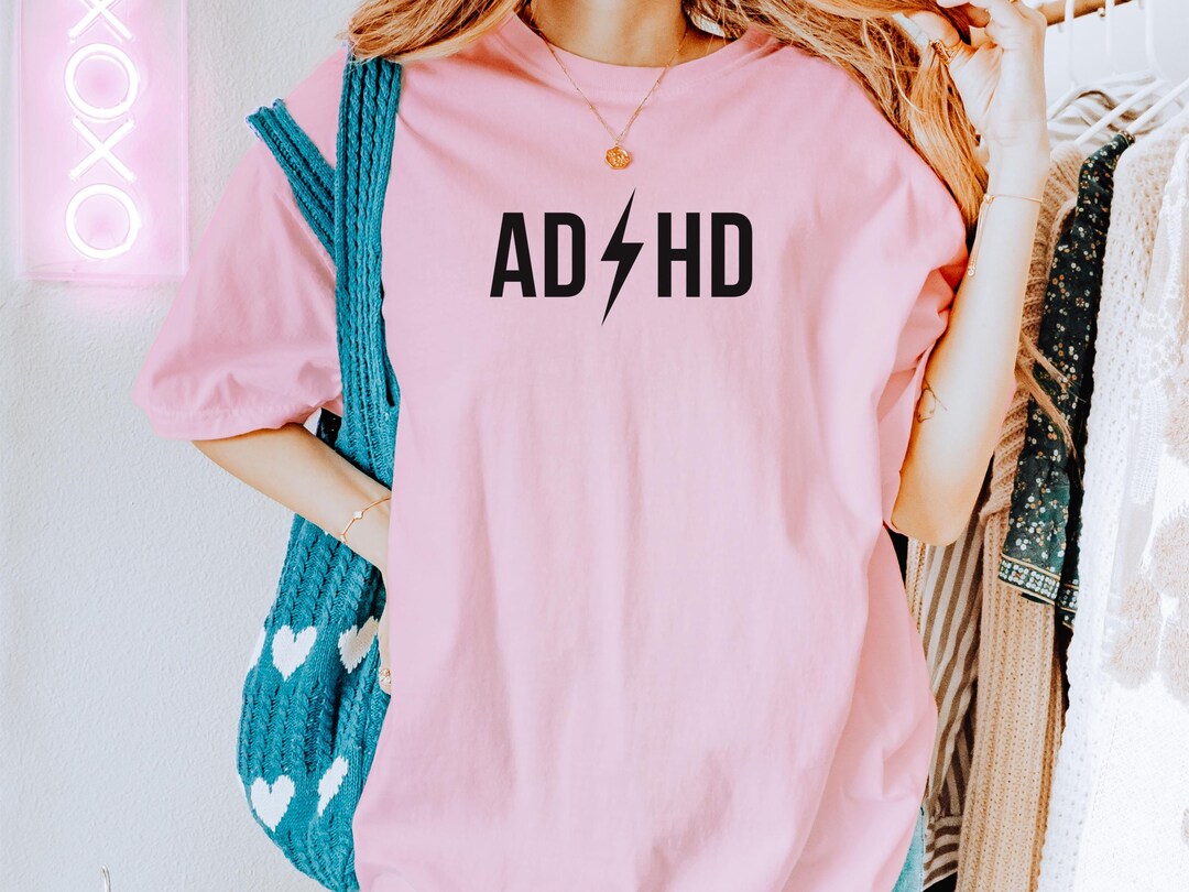 ADHD Shirt Mental Health Awareness Tshirt Neurodivergent Unisex T Shirt ...