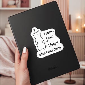 Forgetful Friend Waterproof Laptop Decal for Hidden Disability ADHD Humor Gift Idea for Wife ADHD Sticker Funny Mental Health Sticker for