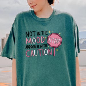 Tee for Short Tempered Friend or Daughter No Patience Introvert and Mental Health Awareness Gift Idea Chronic Illness TShirt Funny Comfort