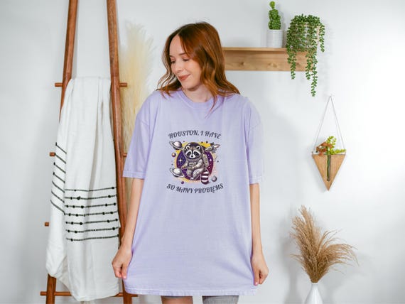 Overwhelmed Shirt Funny Raccoon T Shirt Social Anxiety Tee Gift for Overthinker Friend Introvert T Awareness Unisex Mental Health Apparel