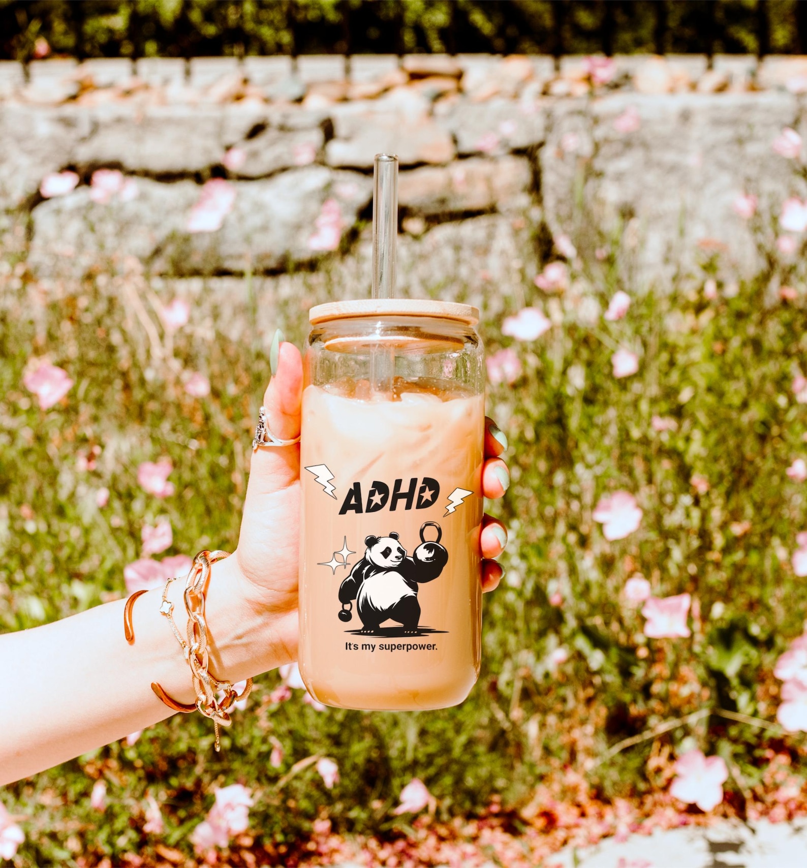 ADHD Travel Cup Funny Executive Dysfunction ADD Glass ADHD Humor ...