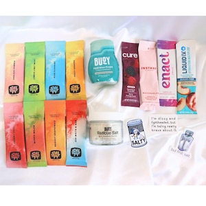 Self Care Box Thoughtful Chronic Illness Flare Day Gift Idea for Spoonie Electrolyte Hydration Samples for POTS Mothers Day POTS Syndrome
