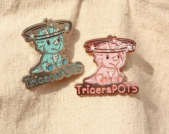 POTS Syndrome Gift Funny POTS Pin for Daughter Hidden Disability Pride Quirky Dinosaur POTS Awareness Chronic Illness Gift Idea for Spoonie