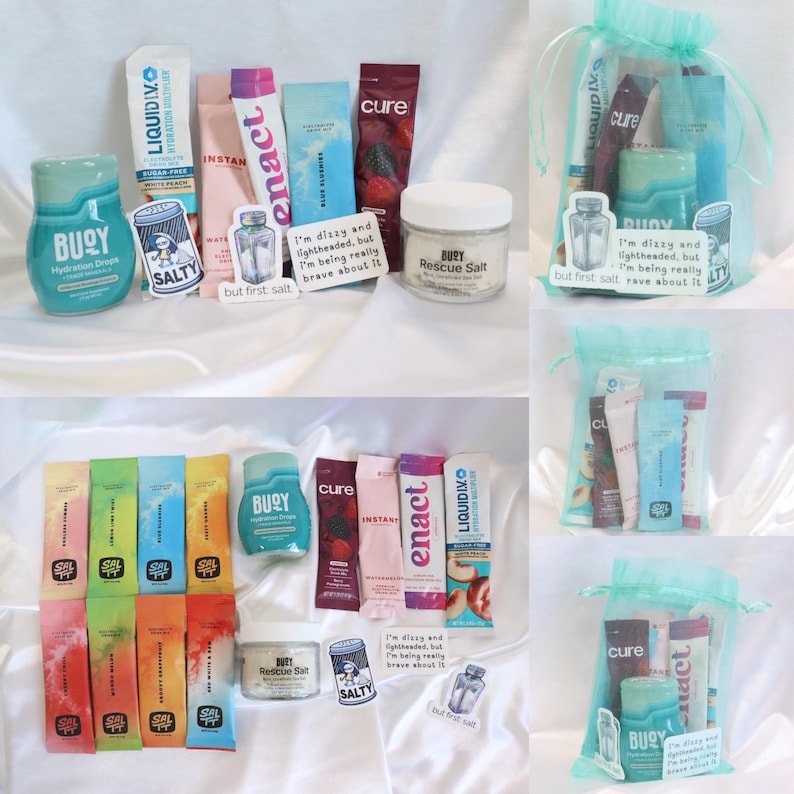 Mothers Day POTS Syndrome Self Care Box Thoughtful Chronic Illness Flare Day Gift Idea for Spoonie Electrolyte Hydration Samples for POTS